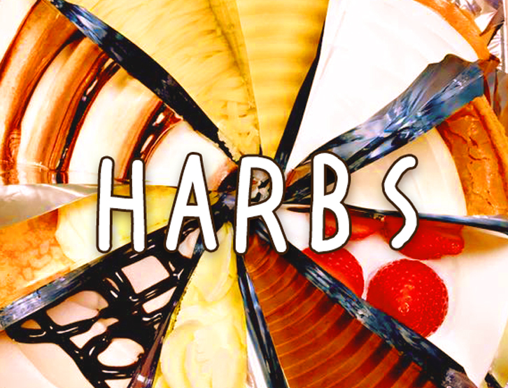Harbsのケーキ１０個ホールに見立てて購入 味のご紹介 彡